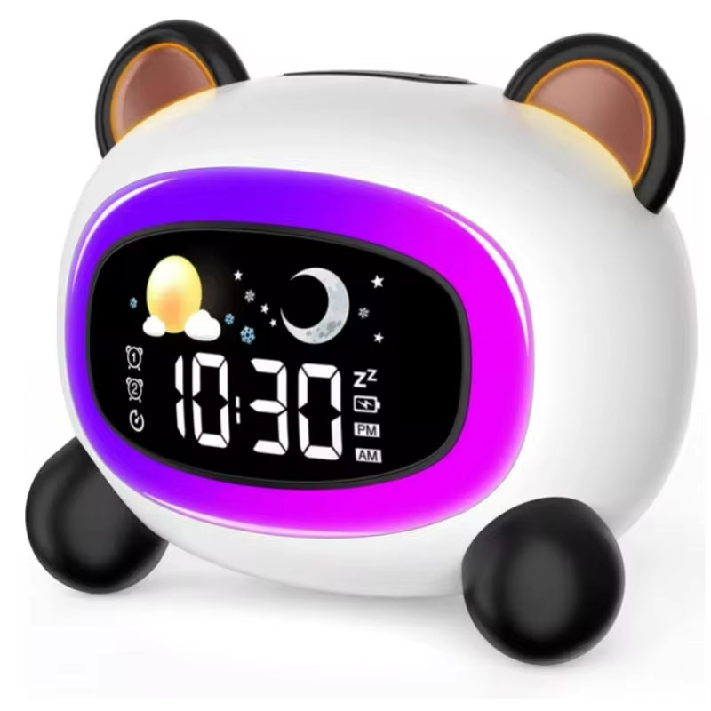 Children’s Sleep Training Alarm Clock – OK-to-Wake Light with Soothing Sounds & Wake-Up Timer