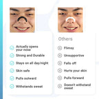 Magnetic Nose Dilator – Enhances Breathing & Oxygen Flow, Reduces Snoring – Ideal for Sports & Sleep