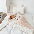 Winter Infant Swaddle Quilt – Soft Fleece Sleeping Cover for Newborns, Crib & Stroller