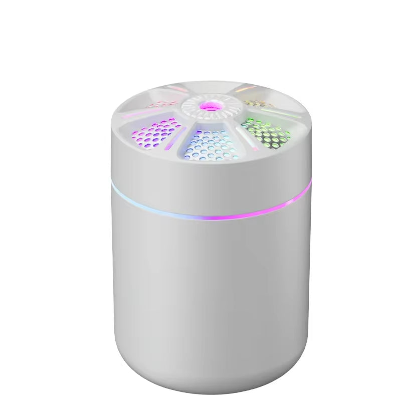 180ML Mini Aroma Diffuser & Humidifier – Essential Oil, Colorful LED Lights