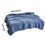 Cooling Blanket for Bed – Lightweight Summer Quilt with Airy Design for Couples, Kids & Warm Nights