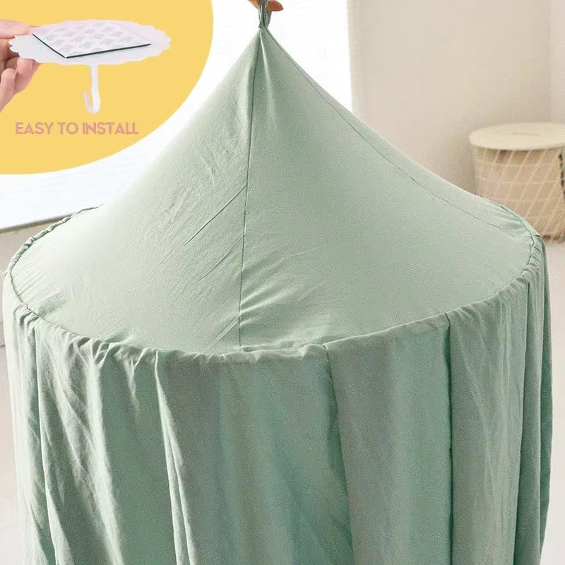 Princess Hanging Bed Canopy – Kids Mosquito Net for Crib, Play Corner & Room Decor