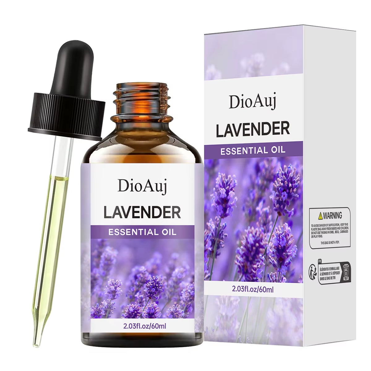 30ML Lavender Essential Oil – For Humidifier, Aromatherapy, Skin & Hair Care, Massage & Relaxation