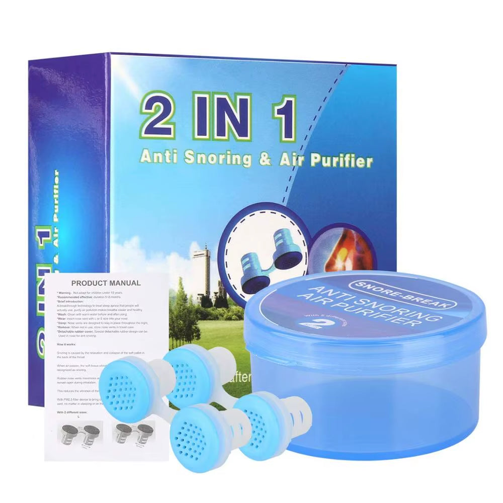 Anti-Snoring Nose Guard – Comfortable Silicone Nasal Tray for Better Breathing & Nighttime Sleep