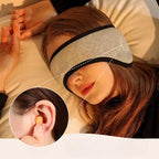 Noise-Blocking Eye Mask – Promotes Deep Sleep & Relaxation During Travel or Breaks