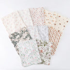 Baby Swaddle Blanket – 100% Cotton Muslin with Floral Print for Newborns & Infant Care