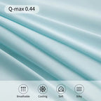 Ice Silk Cooling Blanket – Lightweight Summer Comforter in Pure Color for Twin/King Beds