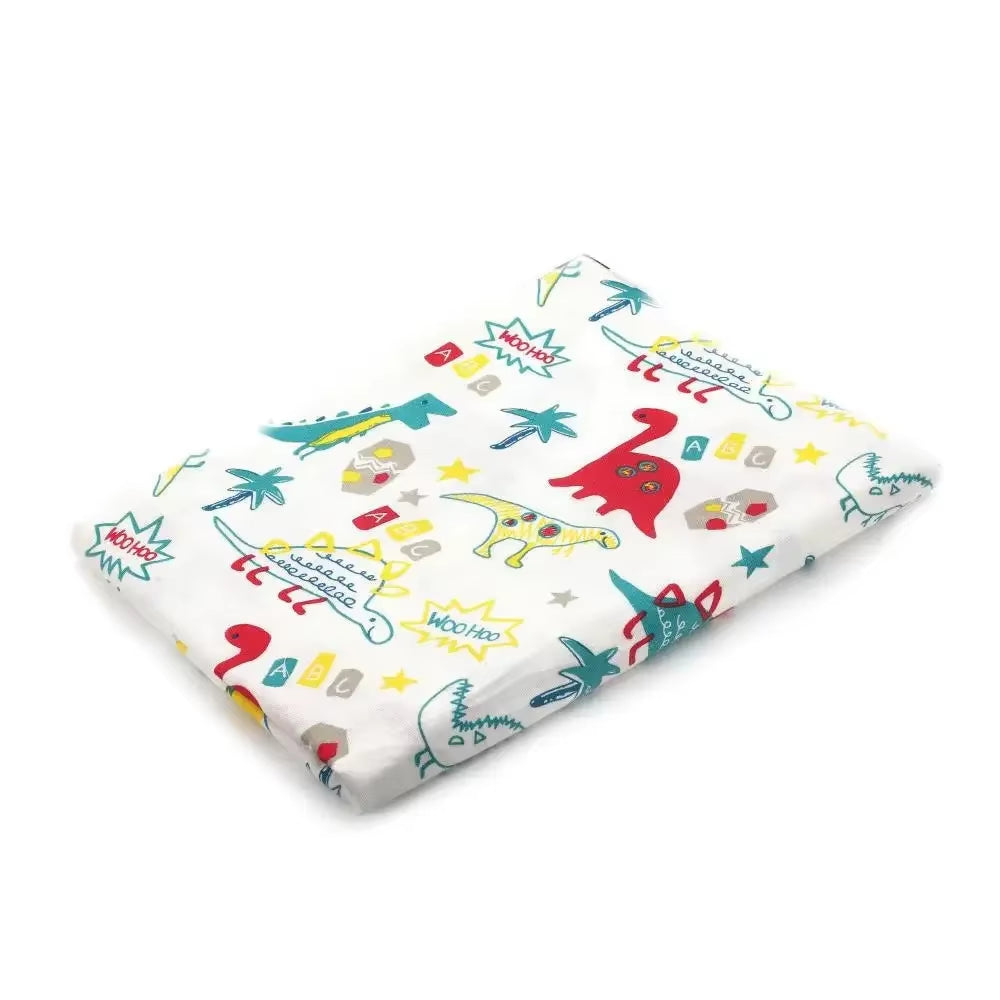 100% Cotton Muslin Baby Swaddle – Soft Newborn Blanket for Bath, Stroller & Sleep