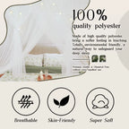 Luxury Canopy Curtain – Netting Screen for Girls’ Bedroom, Fits Twin to King Size Beds